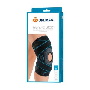 GENULIG STAB ORLIMAN Genouillère ligamentaire et rotulienne, articulée, bilatérale, taille 5 (ref. GE0124.BI5), unité