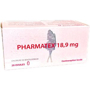 PHARMATEX 18,9 mg ovule B/20