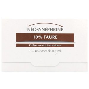 Neosynephrine 10 Pour Cent Faure Collyre En Recipient Unidose B/100