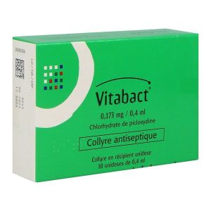 Vitabact 0,173 Mg/0,4 Ml Collyre En Recipient Unidose B/10