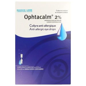 Ophtacalm 2 % Collyre En Solution En Recipient Unidose B/10