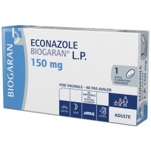 Econazole Biogaran Lp 150 Mg Ovule A Liberation Prolongee