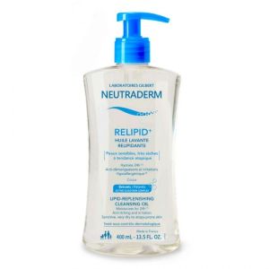 Huile Lavante Relipidante 400Ml Relipid+ Peaux Sensibles Neutraderm