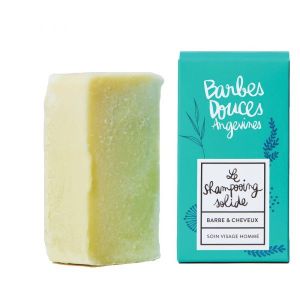 Douces Angevines Le shampoing solide - Barbe et cheveux BIO - 100 g