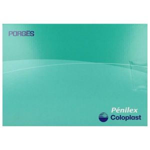 PENILEX FREEDOM SILICONE PLUS Etui pénien autoadhésif avec joint de fixation intégré, pour homme actif, diamètre 32 mm (ref. PA6032), bt 30