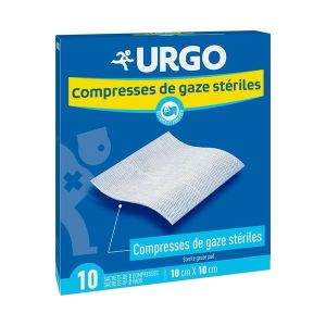 Urgo Compresse Sterile Tissee Sterile 10*10Cm 20