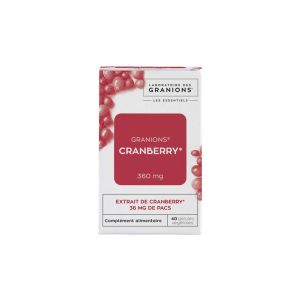 Granions Cranberry 40 Gelules