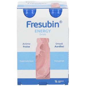 FRESUBIN INTENSE FIBRE DRINK Denrée alimentaire destinée à des fins médicales spéciales, fraise, 200 ml x 4