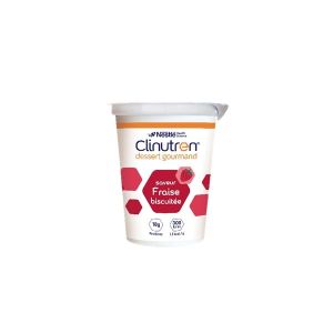 Clinutren Dessert Gourmand Creme Fraise Biscuitee Nouvelle Formule 200 G 4