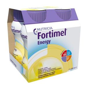 FORTIMEL ENERGY Denrée alimentaire destinée à des fins médicales spéciales, vanille, 200 ml x 4