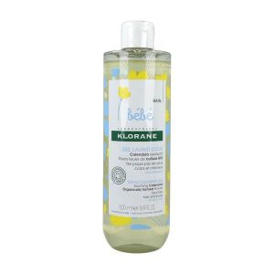 KLORANE BEBE BAIN GEL LAVANT DOUX Gel lavant au calendula bio, fl 500 ml