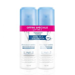 Vichy LOT*2 DEODORANT AEROSOL Minéral 48H 2x125ml