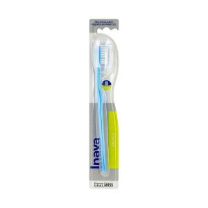 INAVA BROSSE A DENTS Brosse à dents souple pour adulte, 4 rangs, 20/100 mm, unité