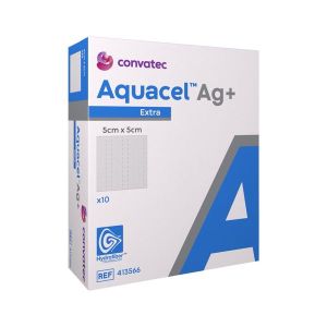 AQUACEL AG+ EXTRA 5X5CM PANSEMENT BOITE 5*5 CM 10