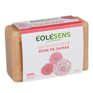 Savon douceur Rose de Damas - 100 g