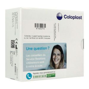 ALTERNA PLUS SUPPORT Support protecteur cutané système 2 pièces Convexe, diamètre 25 mm (ref. 46755), bt 5