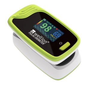 WELLION PULSE OXIMETER 1 - WELLION OXYMETRE DE POULS 1 KIT BLANC 1
