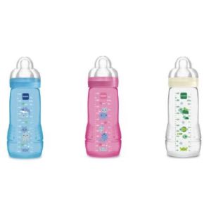 Mam Bib Ea (Easy Active) Colore Col2 Biberon 330 Ml 1