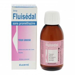 Fluisedal Sans Promethazine Sirop 1 Flacon(S) En Verre De 125 Ml