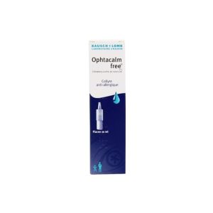 Ophtacalmfree 2 % Collyre En Solution 1 Flacon(S) Polyethylene Haute Densite (Pehd) De 10 Ml Avec Pompe(S) Equipe D'Un Manchon