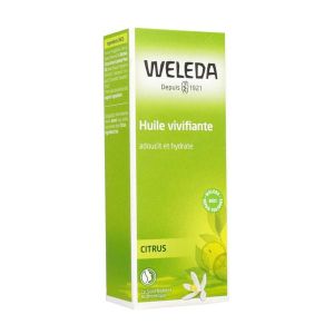 Weleda Huile vivifiante au Citrus - flacon pompe 100 ml