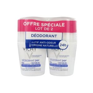 Vichy Deodorant 24H Toucher Sec Sans Sels D'Aluminium Liquide Flacon 50 Ml 2