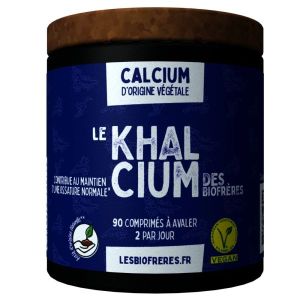 Les Bio Freres Khalcium naturel, calcium - 90 comprimés à avaler