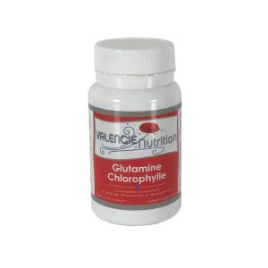 LTO 3 - Valencie Nutrition Glutamine 150 mg Chlorophylle 750 mg - 60 gélules