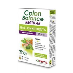 Colon balance regular - 36 comprimés jaunes + 18 comprimés blancs
