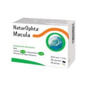 Naturophta macula 30 capsules + 30 gelules