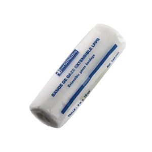 EUROMEDIS BANDE DE GAZE Bande de gaze extensible, 4 m x 10 cm (ref. 135166), unité