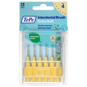 Tepe Brossettes Interdentaires Extra Souple Blister 0.7 Jaune 6