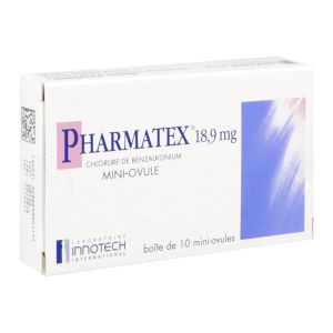 PHARMATEX 18,9 mg mini-ovule B/10