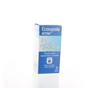 Econazole Arrow 1 % Poudre Pour Application Cutanee 30 G En Flacon