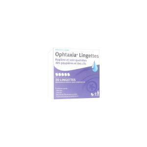Bausch + Lomb Ophtaxia 20 Lingettes
