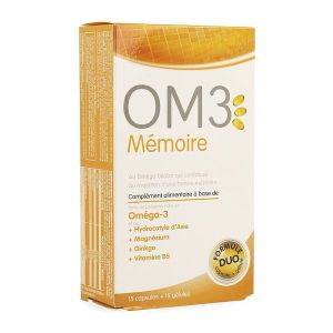 OM3 Mémoire 15 Capsules + 15 Gélules
