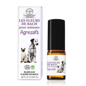 Elixirs & Co Animaux agressifs Fleurs de Bach BIO - spray 10 ml