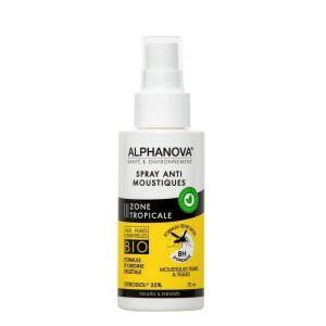 Alphanova Anti moustique zone Tropicale BIO - 75 ml