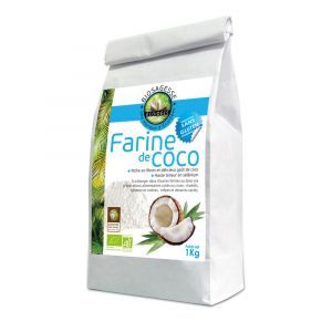 Ecoidees - Farine de coco BIO & équitable - sachet 1kg