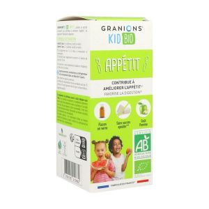 Granions Sirop appétit Pomme BIO - flacon 125 ml