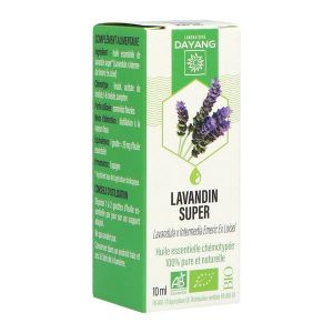 DAYANG HUILE ESSENTIELLE BIO Huile essentielle, complément alimentaire à base de lavandin super HECT, fl 10 ml