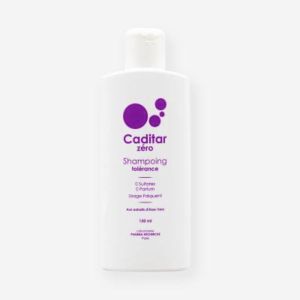 CADITAR ZERO SHAMPOING TOLERANCE Shampoing à la provitamine B5 et aux extraits d'aloe vera, fl 150 ml