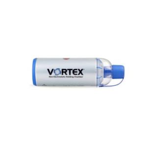 VORTEX CHAMBRE D'INHALATION EMBOUT BUCCAL Chambre d'inhalation avec embout buccal, enfant + 4 ans et adulte, unité