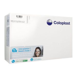 SENSURA VISIO POCHE OUVERTE MAGNUM Poche vidable système 1 pièce, opaque, à découper, diamètre 10 mm à 76 mm, bt 30