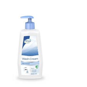 TENA WASH CREAM creme lavante sans rincage flacon 500 ml (ref 4242)