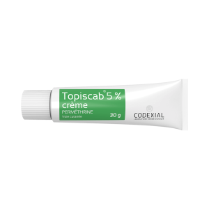 TOPISCAB 5% (perméthrine) crème 30 grammes en tube