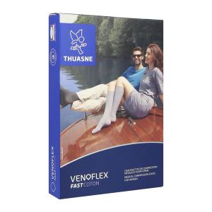 Venoflex Fast Coton 2 Femme Chausette Noir Normal T2 2