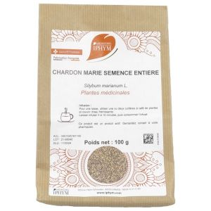 Iphym Chardon Marie Semence Plante Entiere 100 G 1