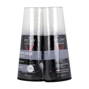 Vichy Homme Deodorant Vaporisateur Ultra Frais Solution 100 Ml Promo 2