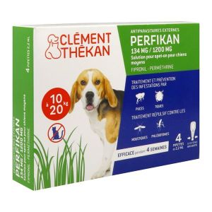 Perfikan 134Mg/1200Mg Solution Pour Spot-On Pour Chiens Moyens Pipette 2,2 Ml 4